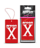 Ароматизатор подвесной картон AREON X-VERSION RED - Bubble Gum