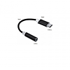 Переходник Type-C (папа)-3.5Jack (мама) Kouvoisen M2-102 черный Переходник Type-C (папа)-3.5Jack (мама) Kouvoisen M2-102 черный