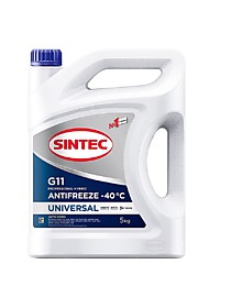 Антифриз SINTEC Universal 5кг G11 синий
