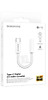 Переходник Type-C (папа) -3.5 Jack (мама) Borofone BV15 серебро Переходник Type-C (папа) -3.5 Jack (мама) Borofone BV15 серебро