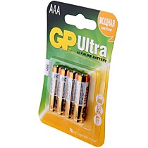 Батарейка щелочная GP LR03 ULTRA ALKALINE AAA