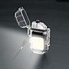 Зажигалка Скорпион USB с фанариком (дуга) ветрозащитная