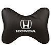 Подушка на подголовник SW 30*20 экокожа Черная HONDA Подушка на подголовник SW 30*20 экокожа Черная HONDA