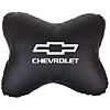 Подушка на подголовник SW кожа иск. Черная CHEVROLET Подушка на подголовник SW кожа иск. Черная CHEVROLET